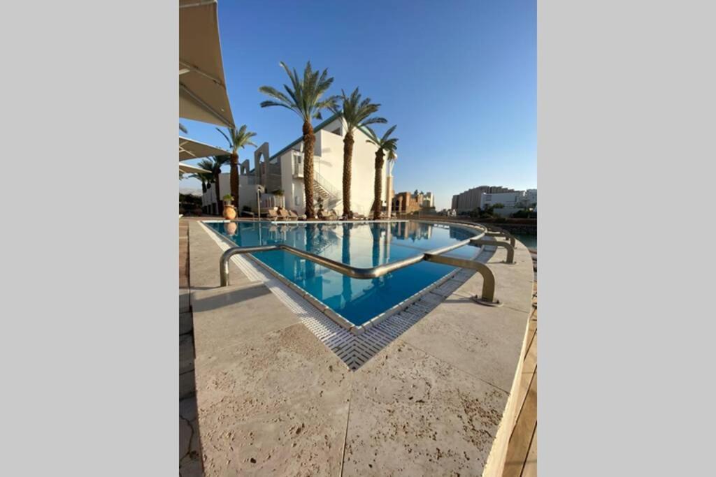 埃拉特Haverim Ba'Lagouna Amazing Duplex 3Br Front Sea公寓 外观 照片